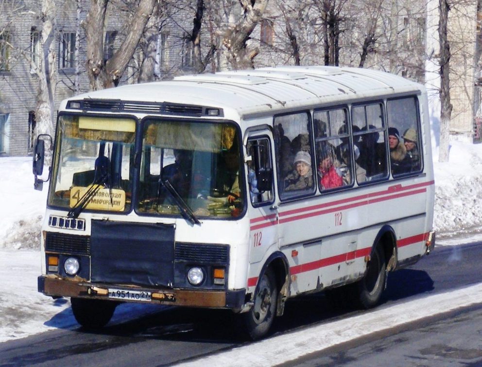 Chabarovsko kraštas, PAZ-3205-110 Nr. 112