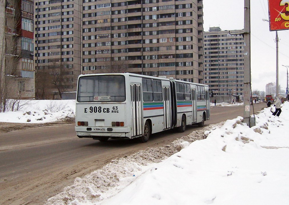 Samara region, Ikarus 280.33 Nr. Е 908 СВ 63