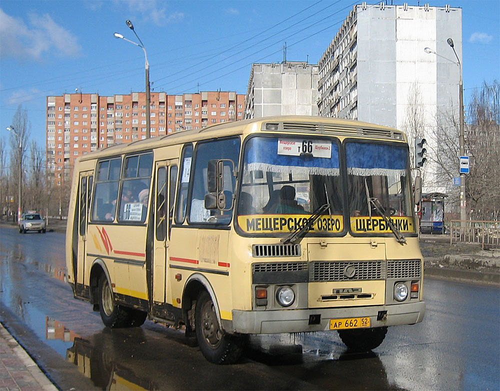 Нижегородская область, ПАЗ-32054 № АР 662 52