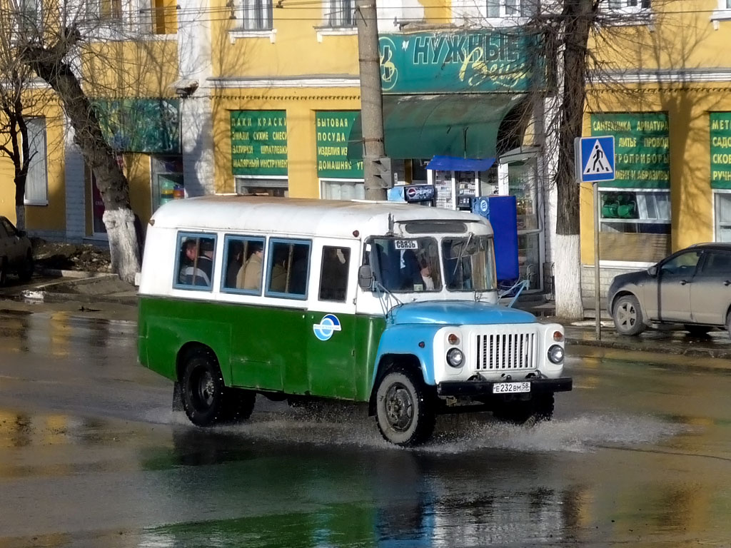 Пензенская область, ПГЭС ОМЭ № Е 232 ВМ 58 — Фото — Автобусный транспорт