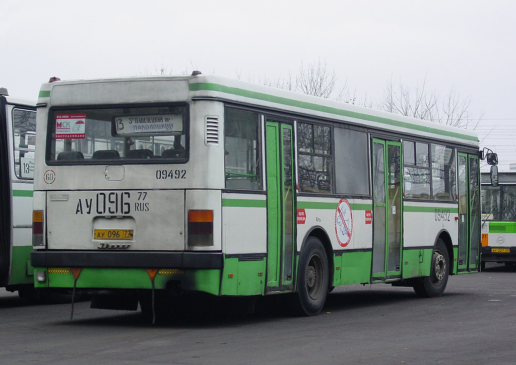 Москва, Ikarus 415.33 № 09492