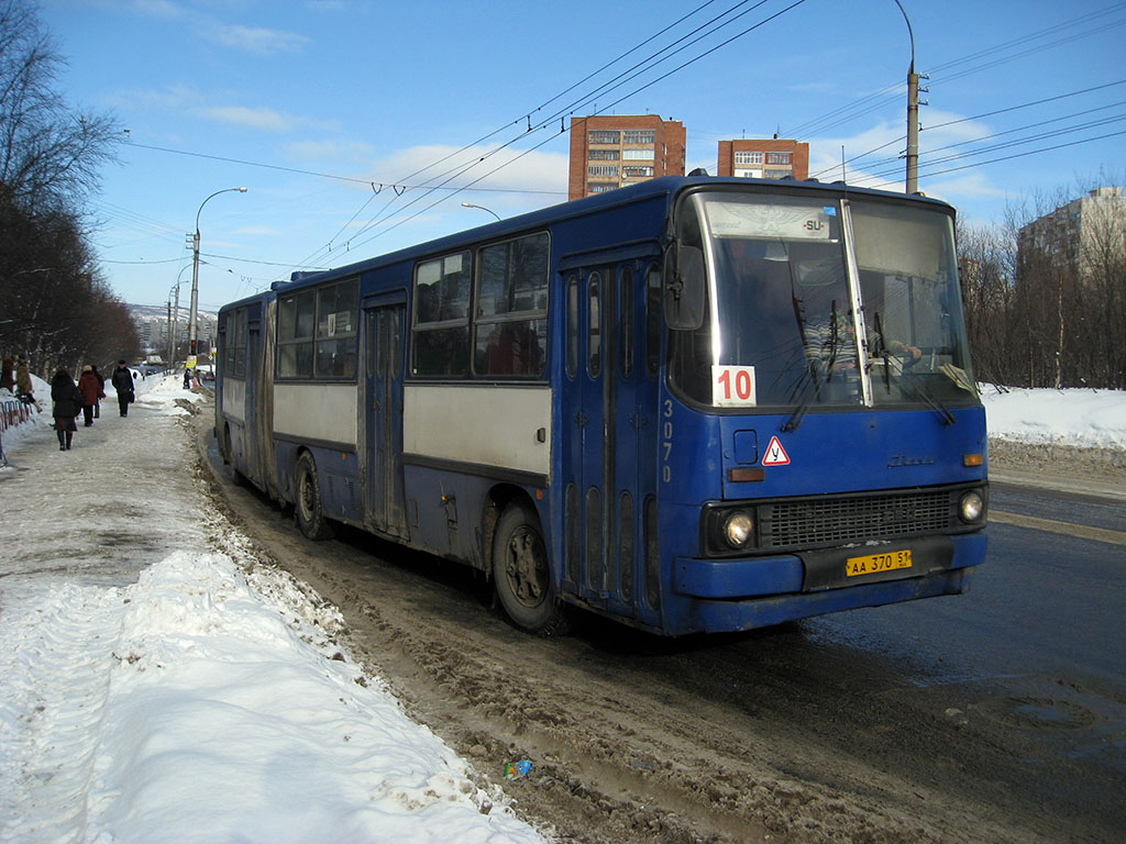 Мурманская область, Ikarus 280.33 № 3070