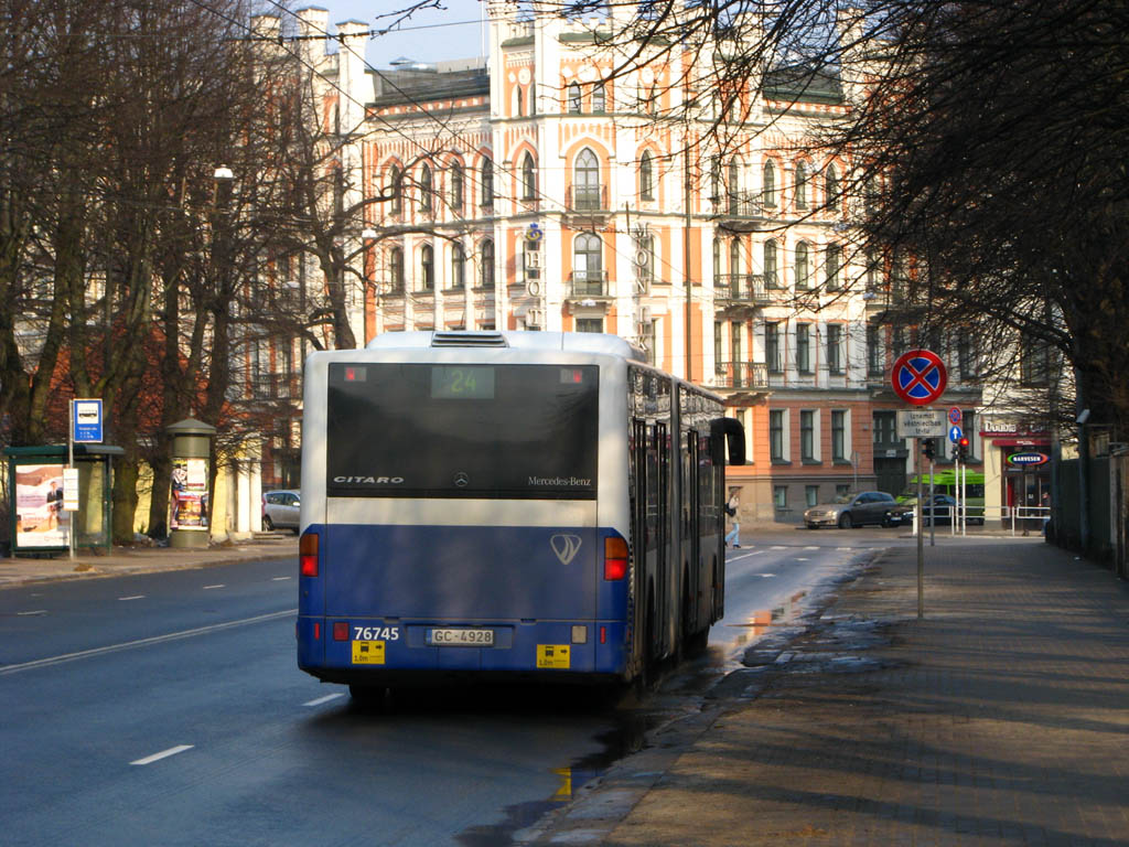 Латвия, Mercedes-Benz O530G Citaro G № 76745