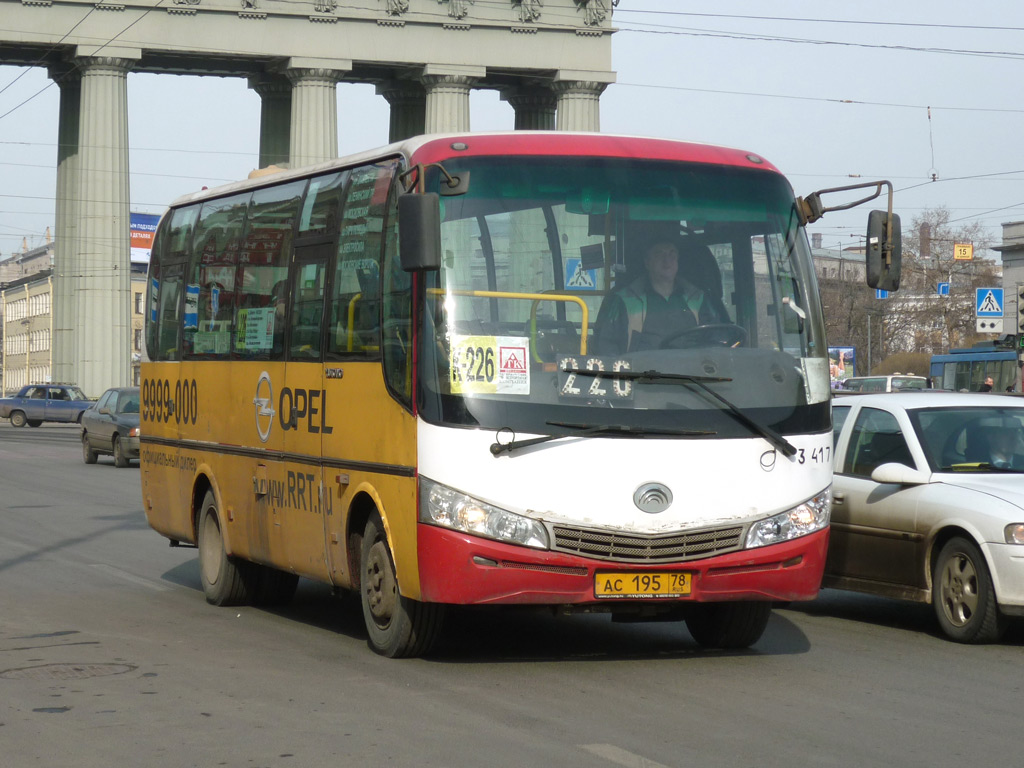 Sankt Petersburg, Yutong ZK6737D Nr. n417