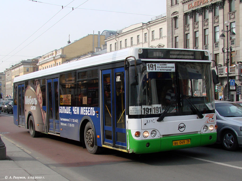 Санкт-Петербург, ЛиАЗ-5292.20 № 3382