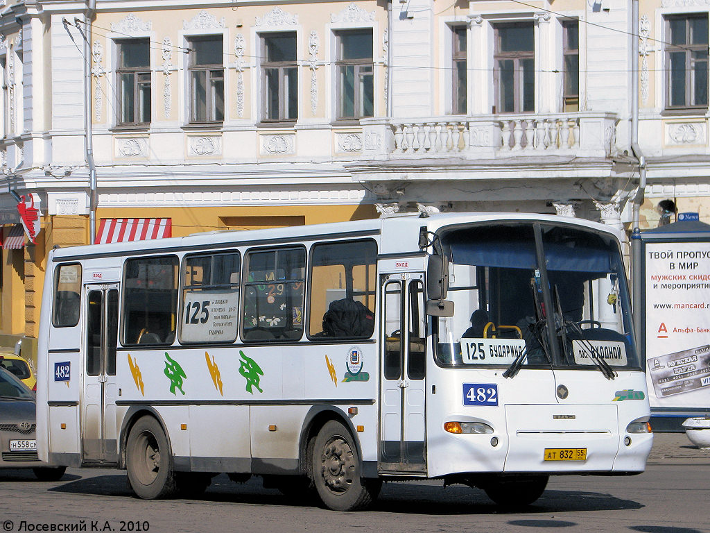 Омская область, ПАЗ-4230-03 № 482