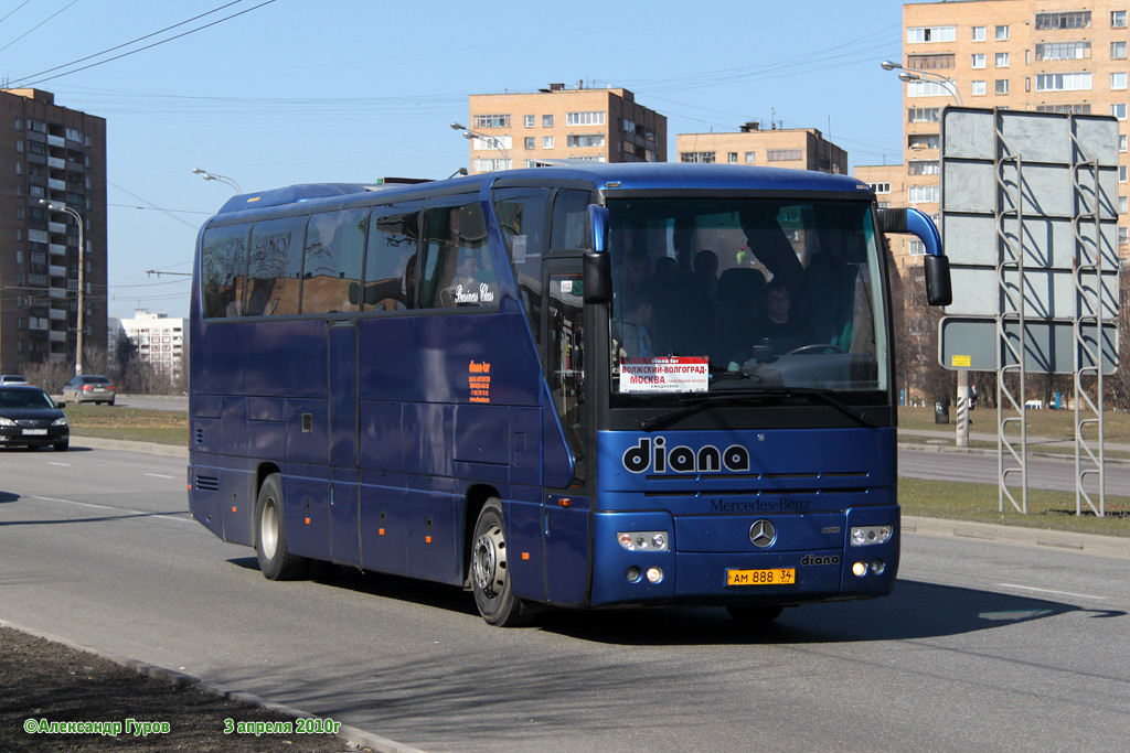 Волгоградская область, Mercedes-Benz O350-15SHD Tourismo № АМ 888 34