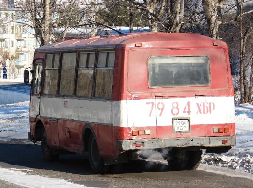Хабараўскі край, ПАЗ-3205 (00) № 105