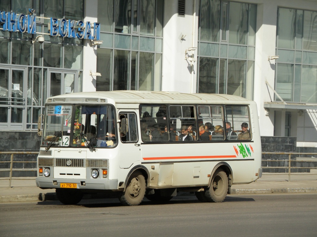 Nizhegorodskaya region, PAZ-32054 č. АТ 710 52