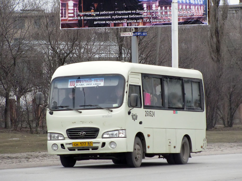 Ростовская область, Hyundai County SWB C08 (РЗГА) № 260524