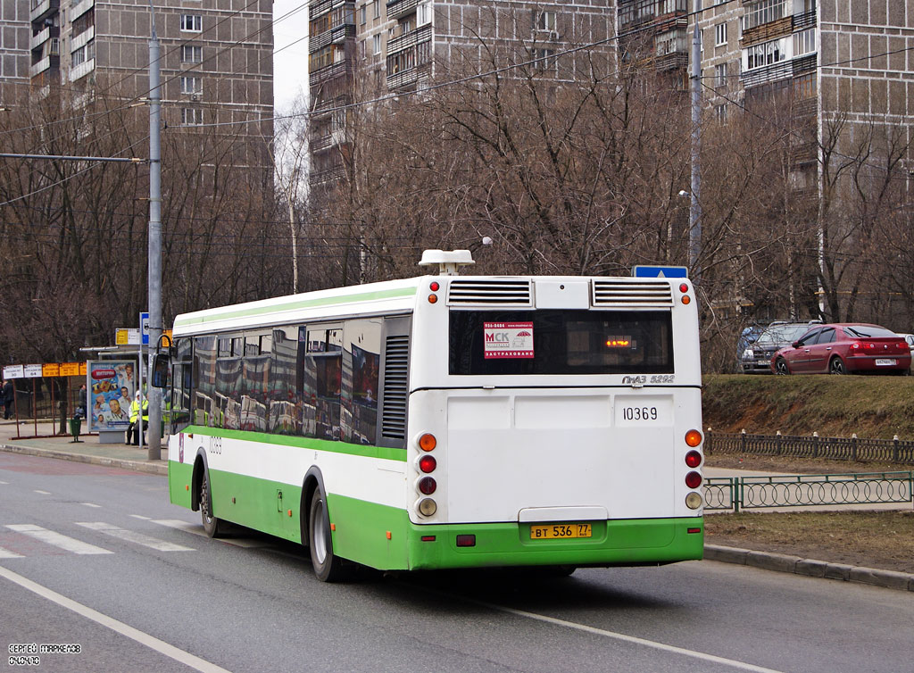 Москва, ЛиАЗ-5292.20 № 10369