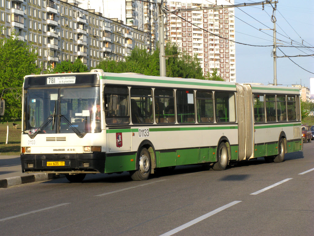 Москва, Ikarus 435.17 № 01133