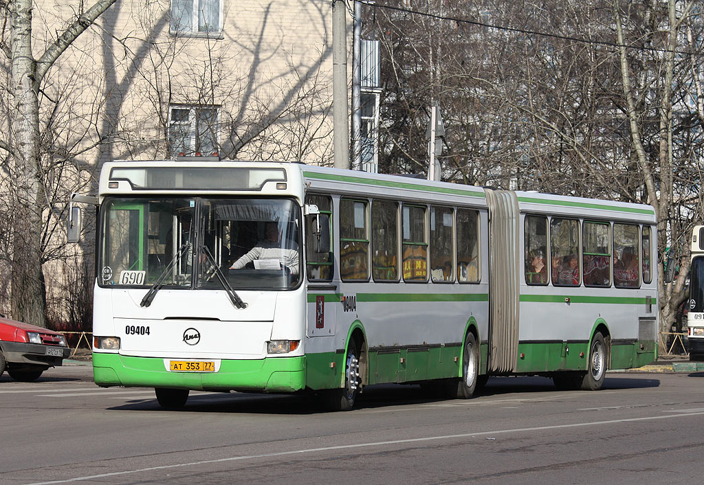 Москва, ЛиАЗ-6212.01 № 09404