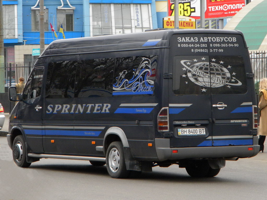 Одесская область, Mercedes-Benz Sprinter W904 412D № BH 8400 BT