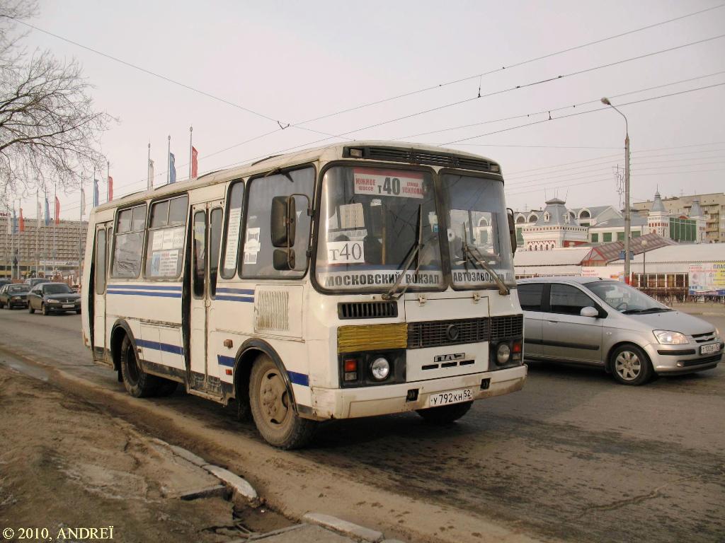 Нижегородская область, ПАЗ-32054 № У 792 КН 52