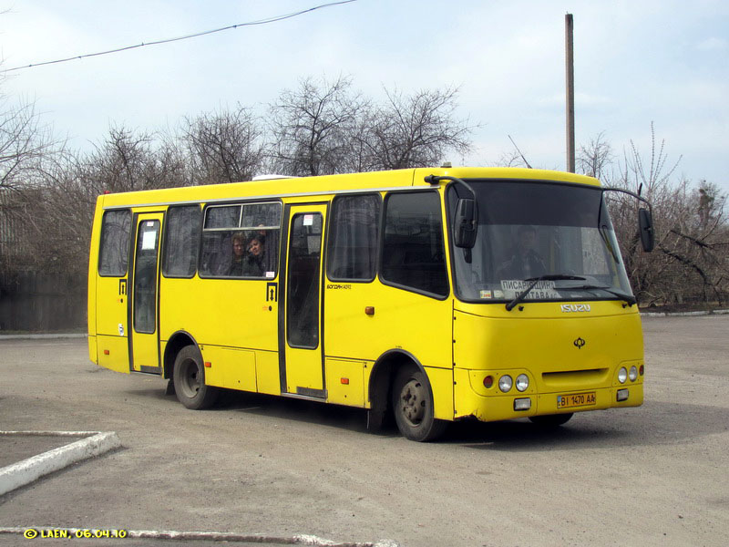 Полтавская область, Богдан А09202 (ЛуАЗ) № BI 1470 AA