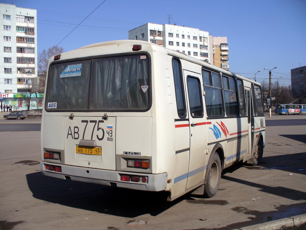 Кировская область, ПАЗ-423403 № АВ 775 43