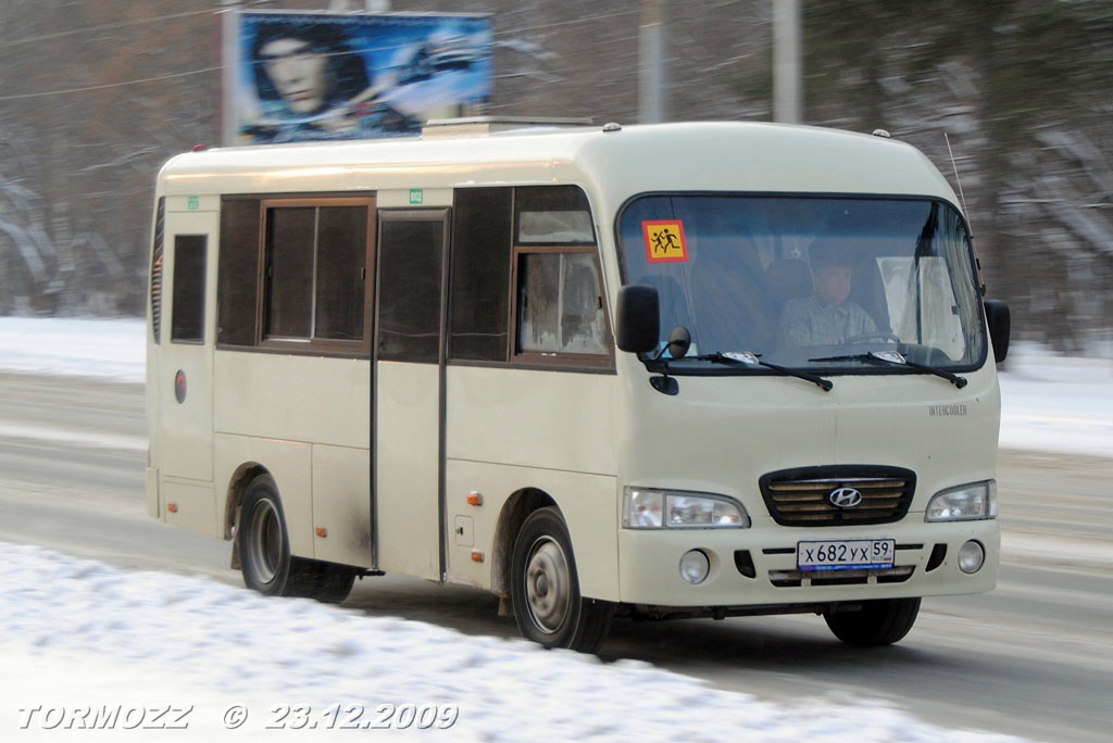 Пермский край, Hyundai County SWB C08 (РЗГА) № Х 682 УХ 59