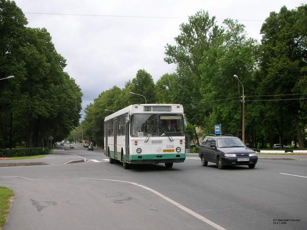 Санкт-Петербург, ЛиАЗ-5256.00 № 5220