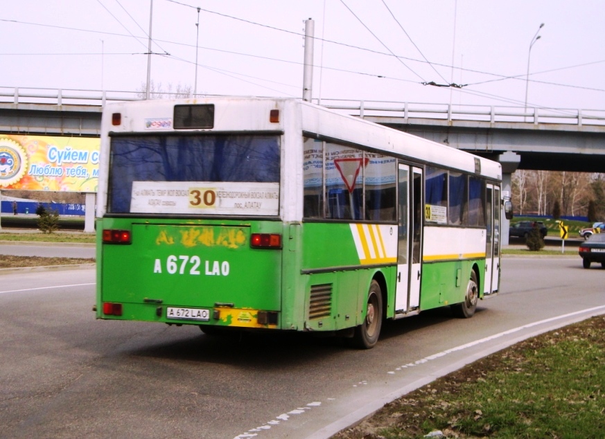 Алматы, Mercedes-Benz O405 № A 672 LAO