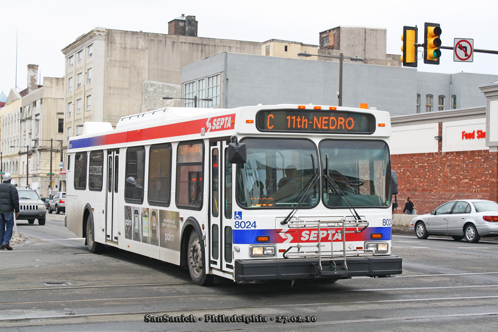 США, New Flyer D40LF № 8024