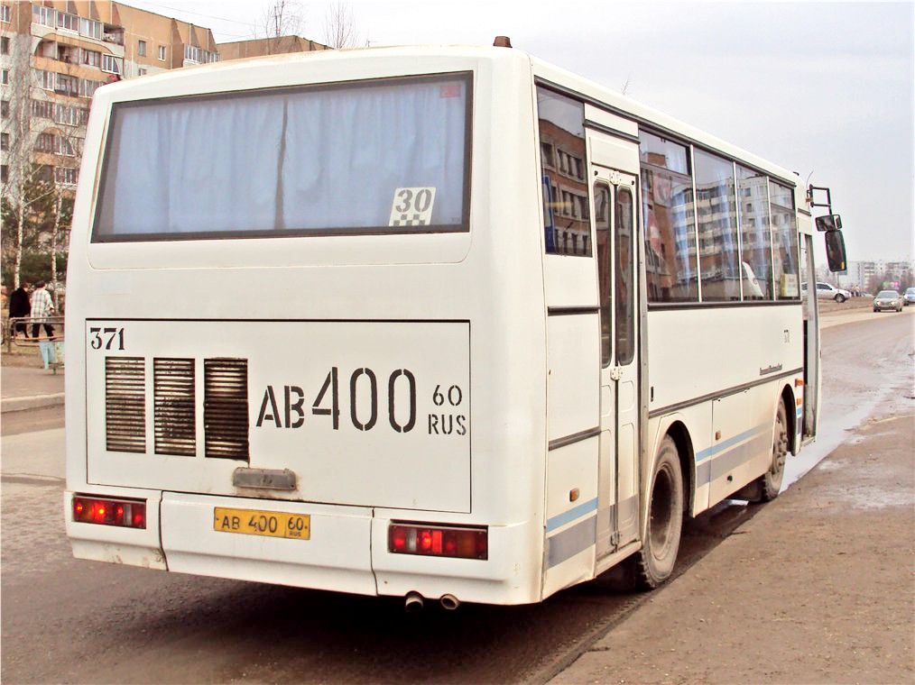 Псковская область, ПАЗ-4230-01 (2-2) (КАвЗ) № 371