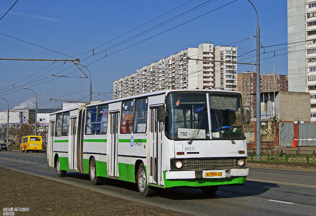 Москва, Ikarus 280.33M № 04531