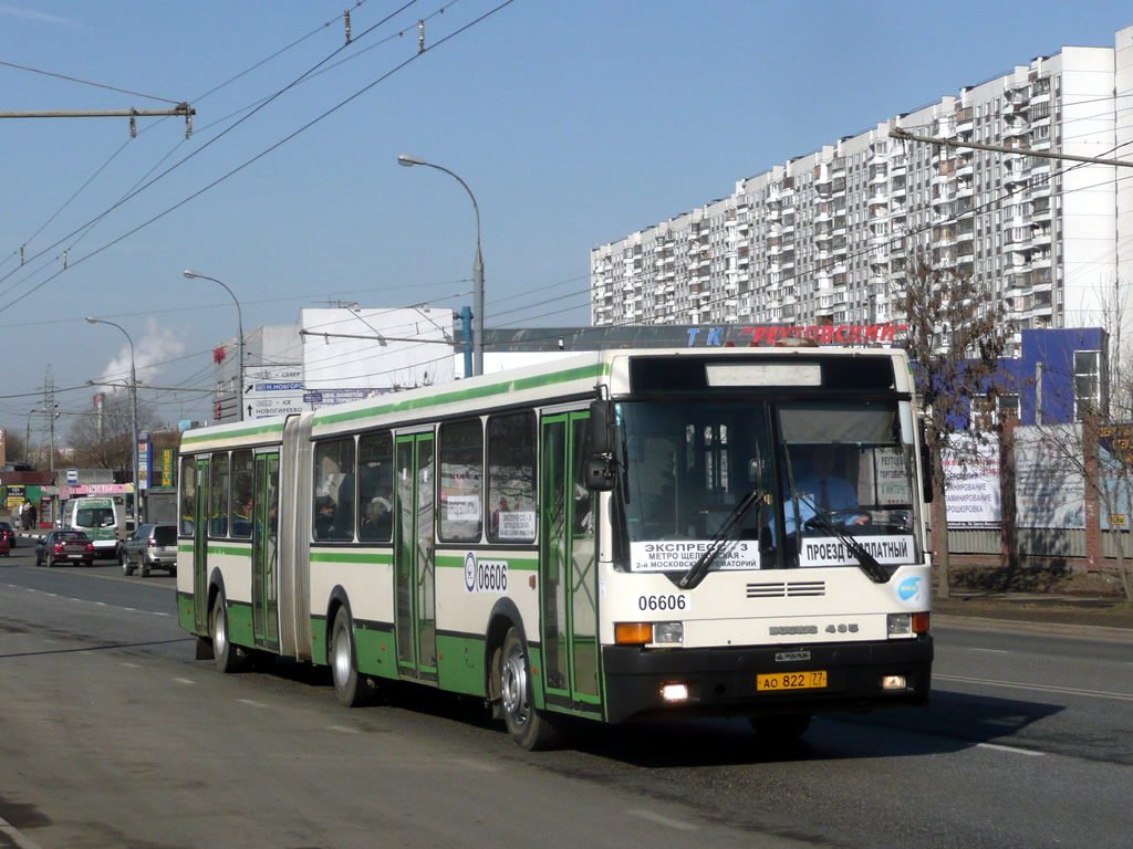 Москва, Ikarus 435.17 № 06606