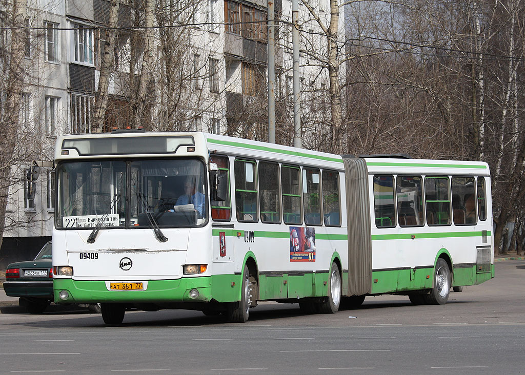 Москва, ЛиАЗ-6212.01 № 09409