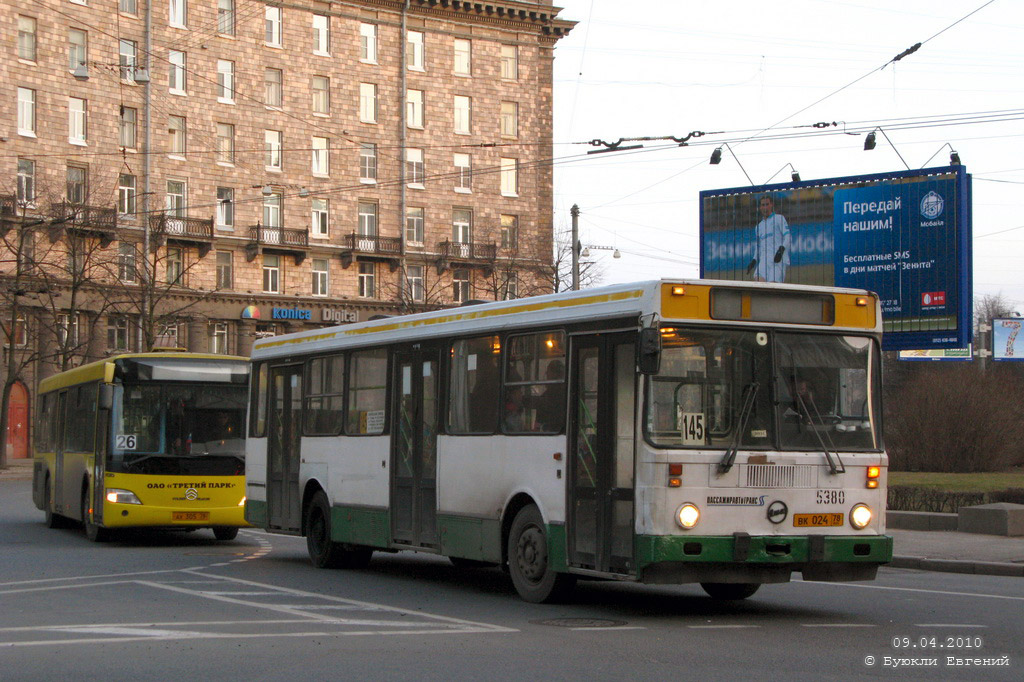 Санкт-Петербург, ЛиАЗ-5256.25 № 5380