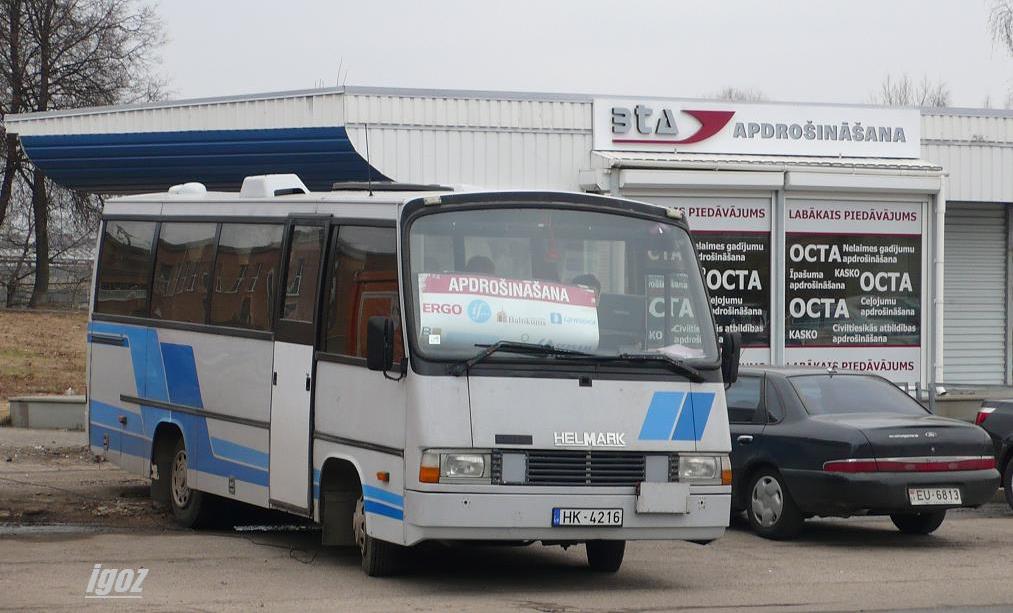 Латвия, Helmark № HK-4216