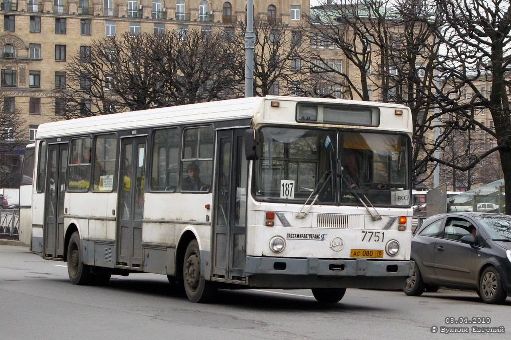 Санкт-Петербург, ЛиАЗ-5256.00 № 7751