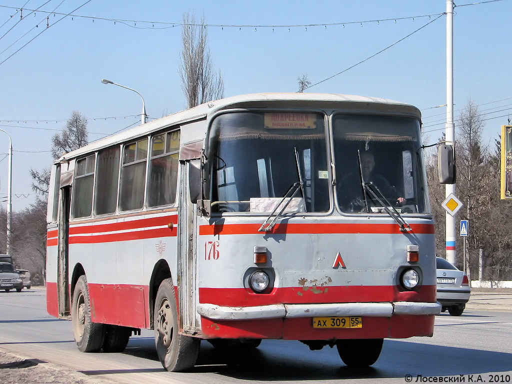 Omsk region, LAZ-695N Nr. 176