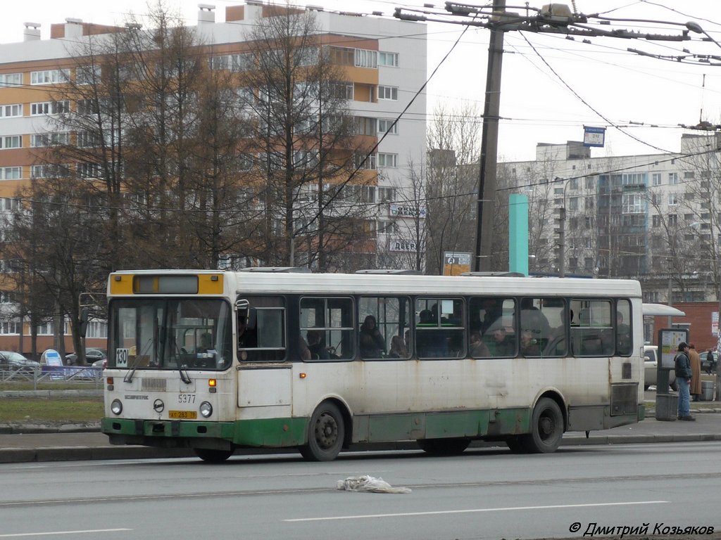 Санкт-Петербург, ЛиАЗ-5256.25 № 5377