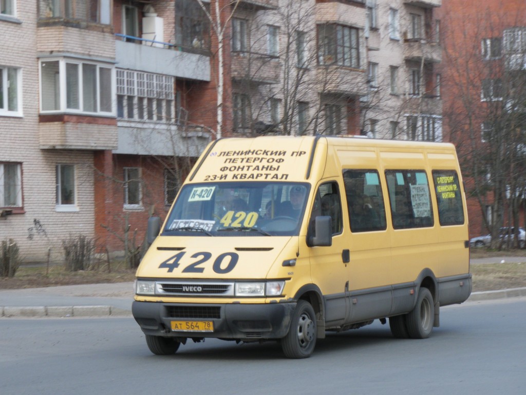 Санкт-Петербург, Росвэн-3261 (IVECO Daily 50C11) № АТ 564 78