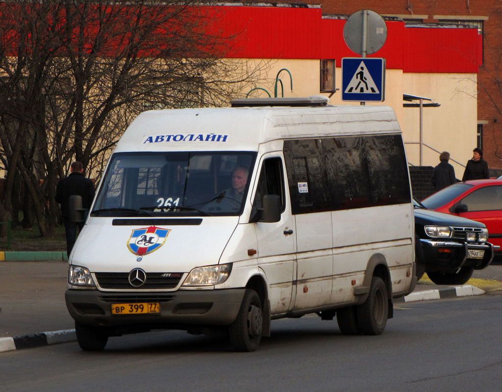 Москва, Самотлор-НН-323770 (MB Sprinter 411CDI) № ВР 399 77