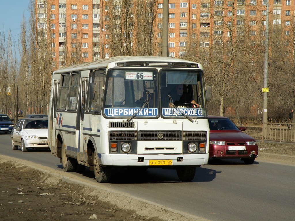 Нижегородская область, ПАЗ-32054 № АО 090 52