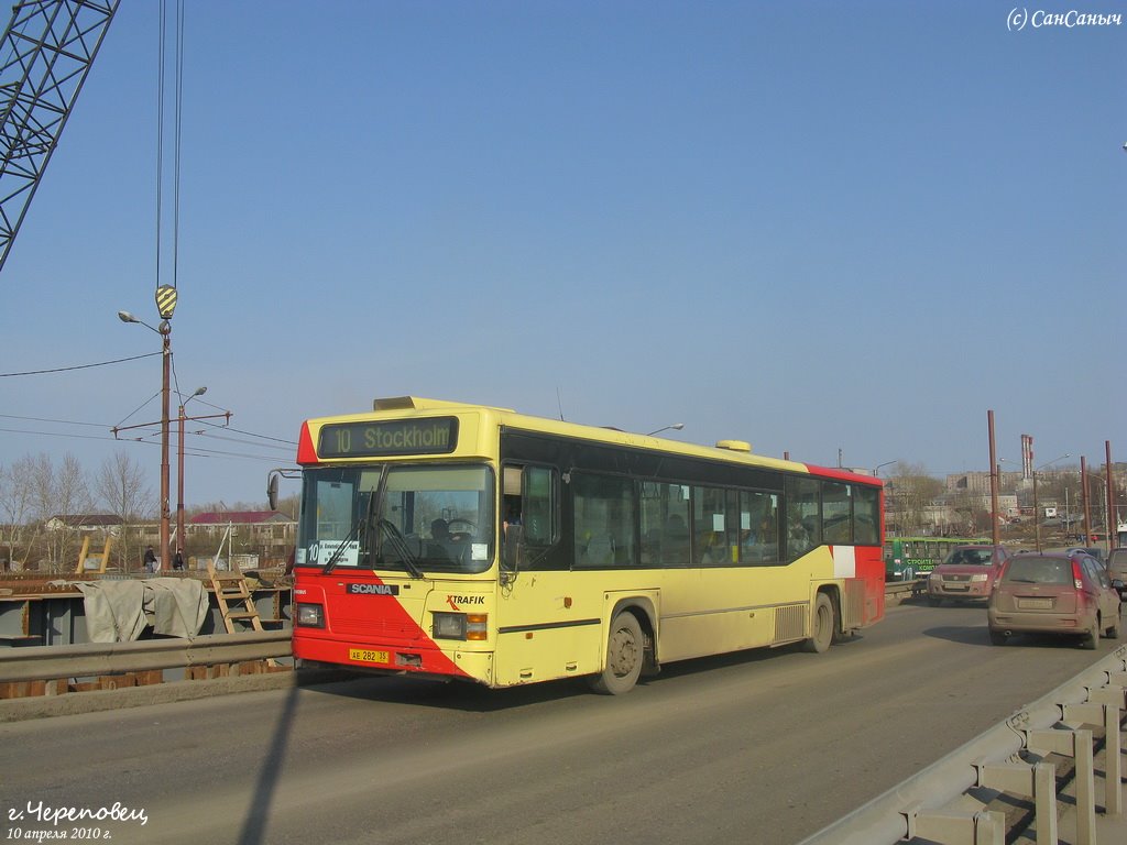 Вологодская область, Scania CN113CLL MaxCi № АЕ 282 35