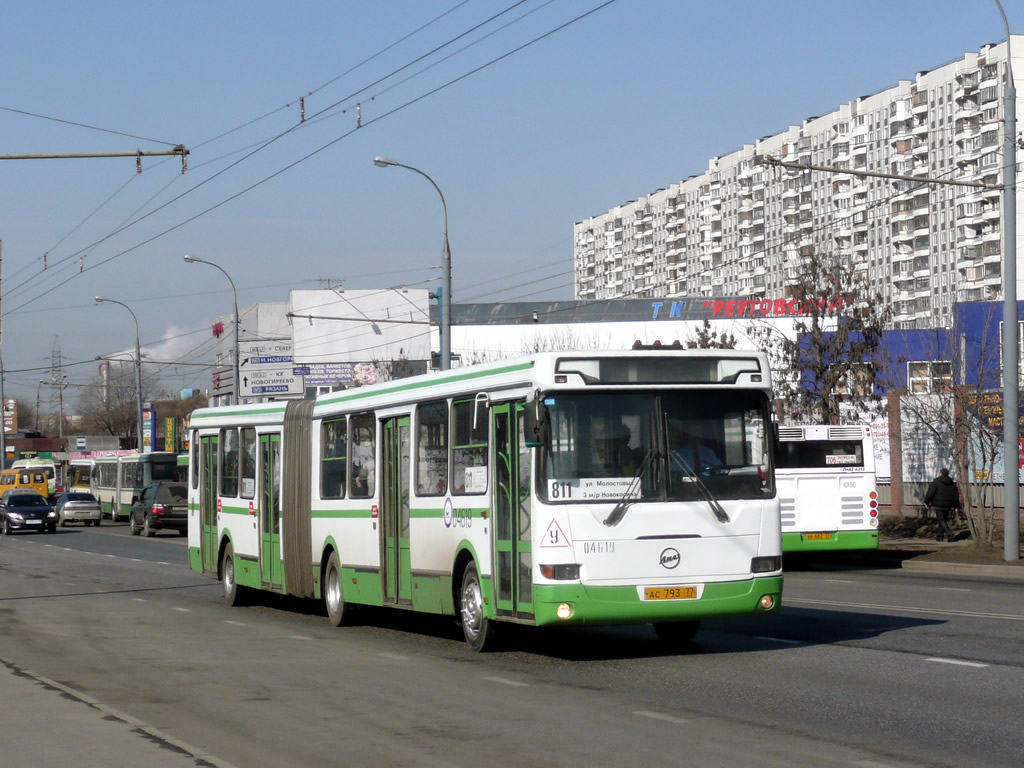 Москва, ЛиАЗ-6212.01 № 04619