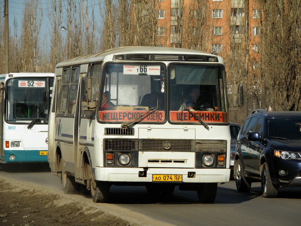 Нижегородская область, ПАЗ-32054 № АО 074 52