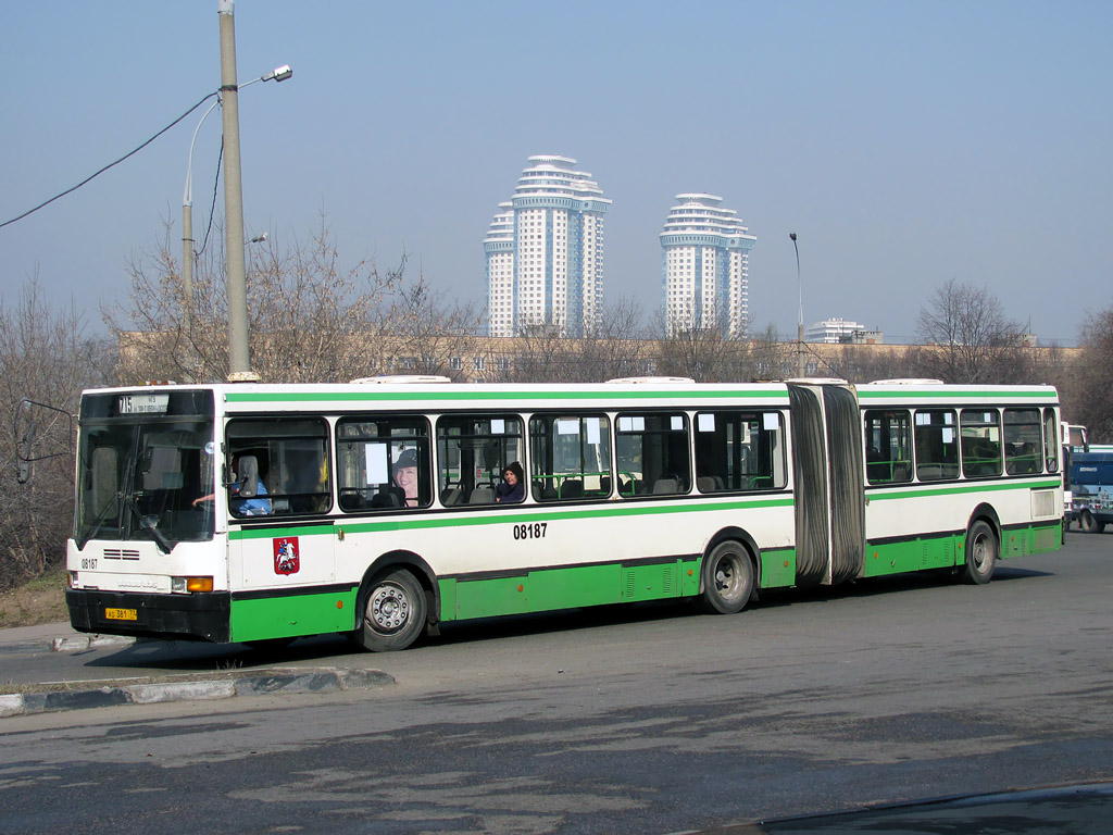 Москва, Ikarus 435.17 № 08187