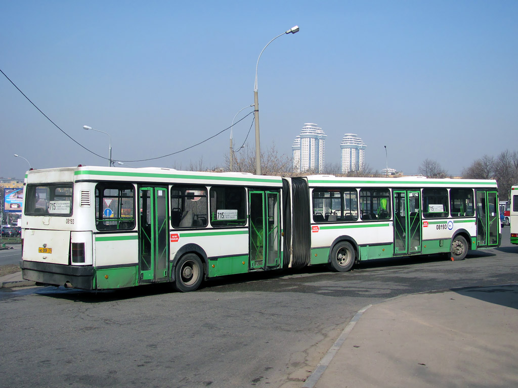 Москва, Ikarus 435.17 № 08193