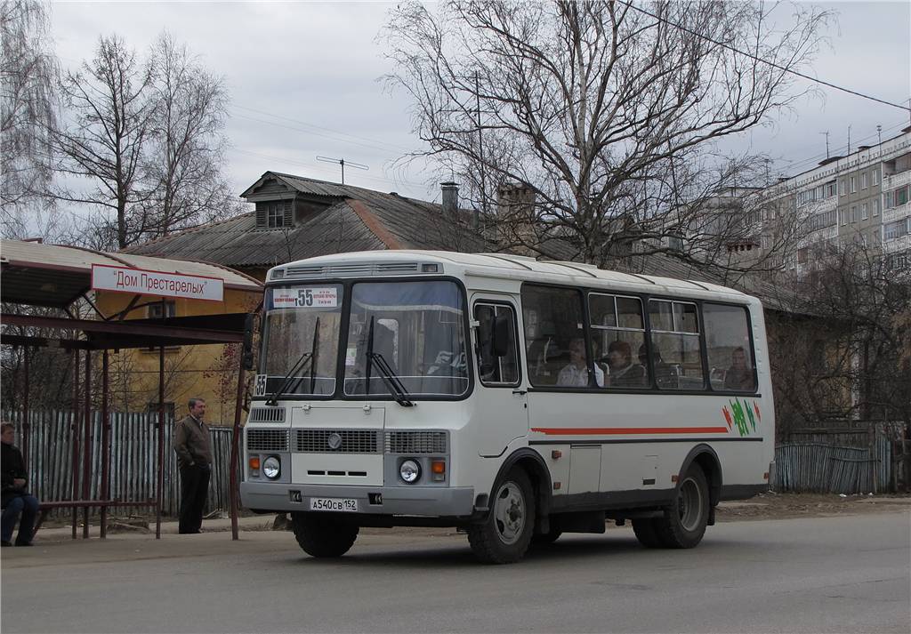 Нижегородская область, ПАЗ-32054 № А 540 СВ 152