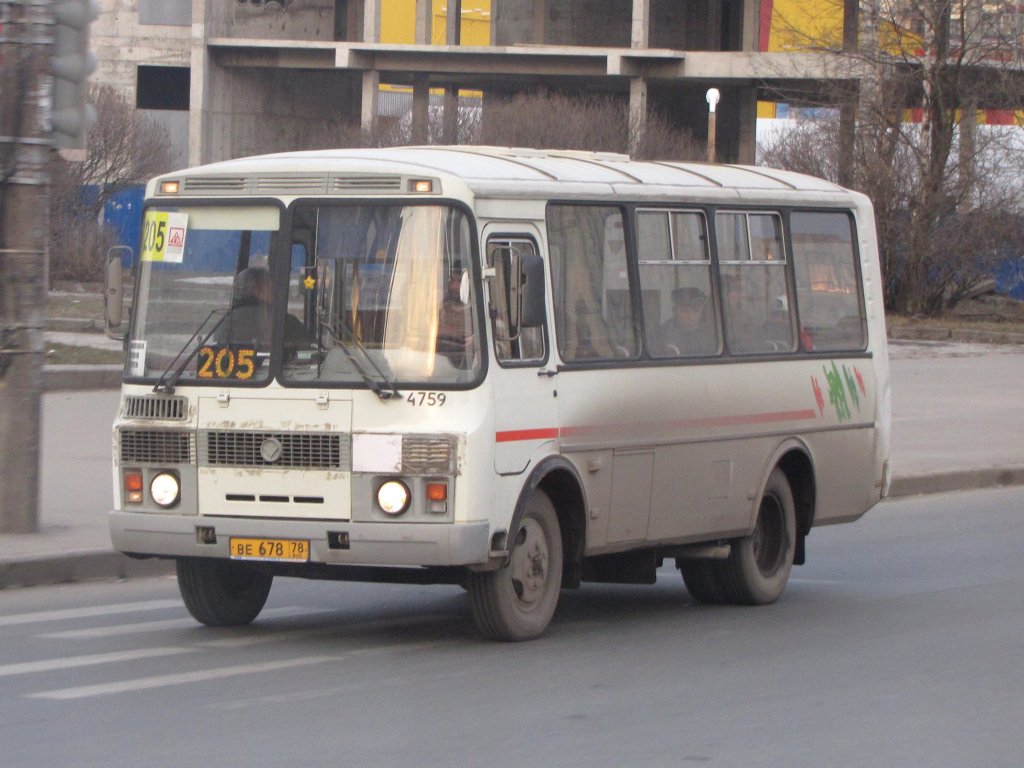 Санкт-Петербург, ПАЗ-32054-110-07 № n759