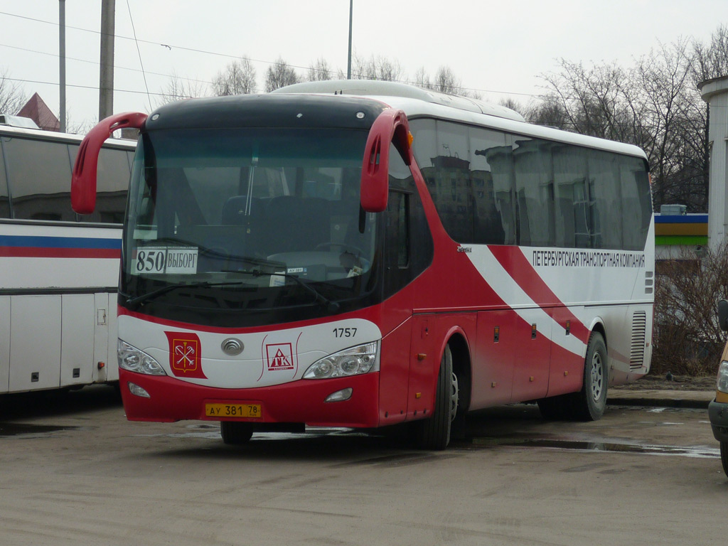 Санкт-Петербург, Yutong ZK6119HA № n757