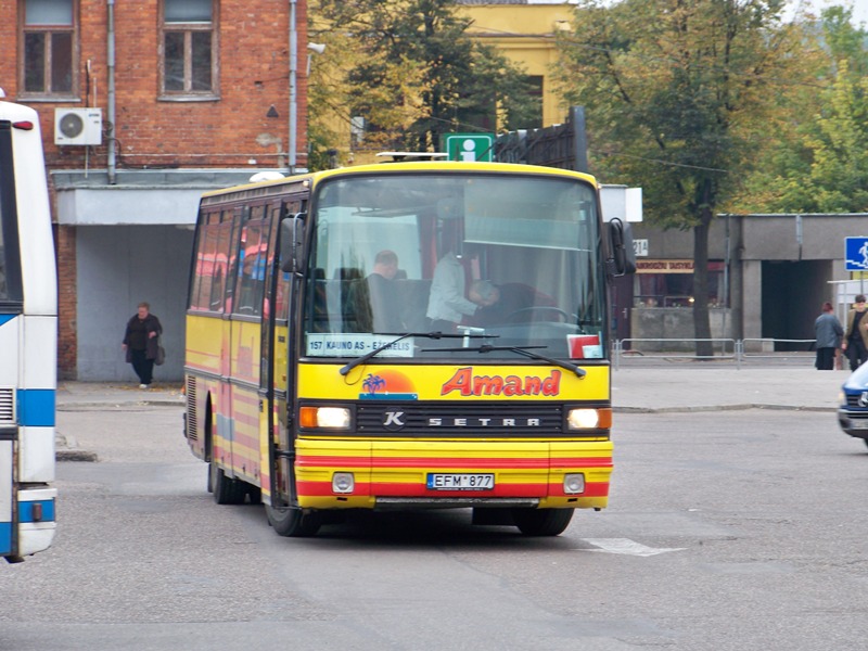 Lietuva, Setra S215ÜL (France) Nr. EFM 877