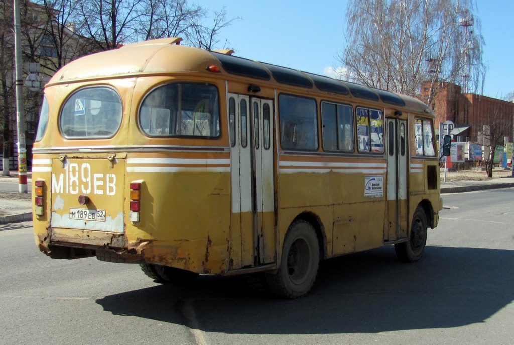 Нижегородская область, ПАЗ-672М № М 189 ЕВ 52