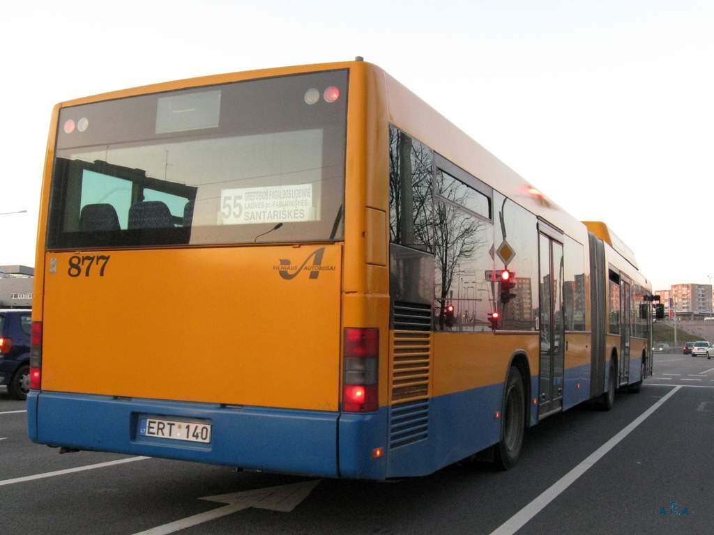 Lietuva, MAN A23 NG313 CNG № 877