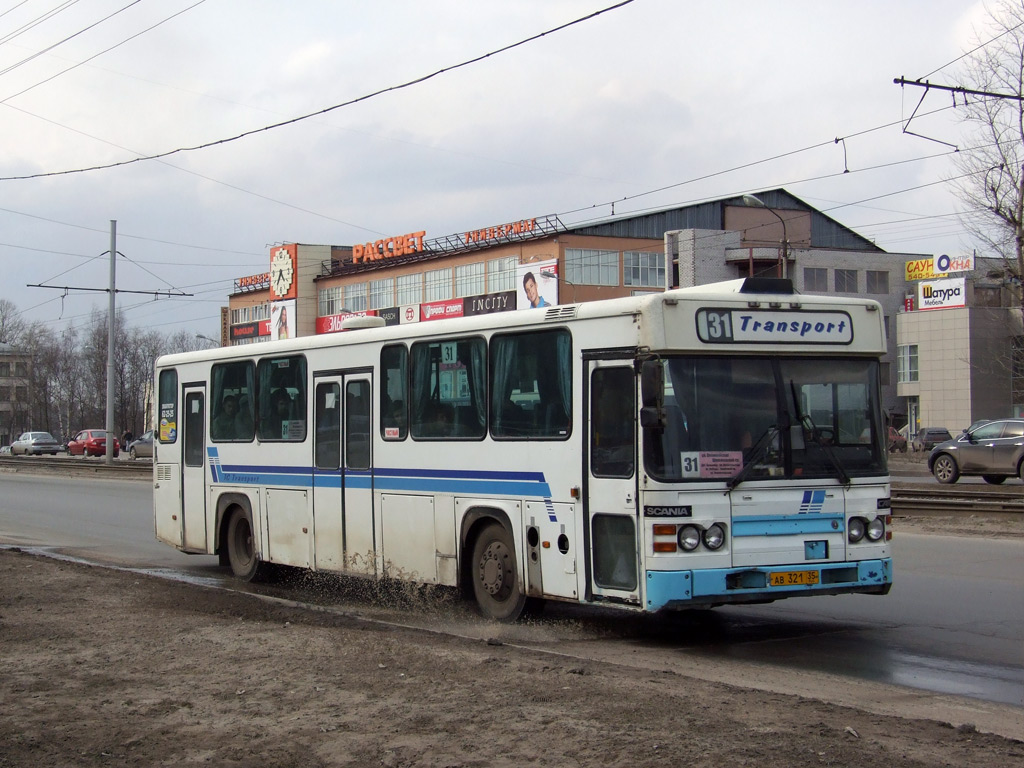 Вологодская область, Scania CN113CLB № АВ 321 35