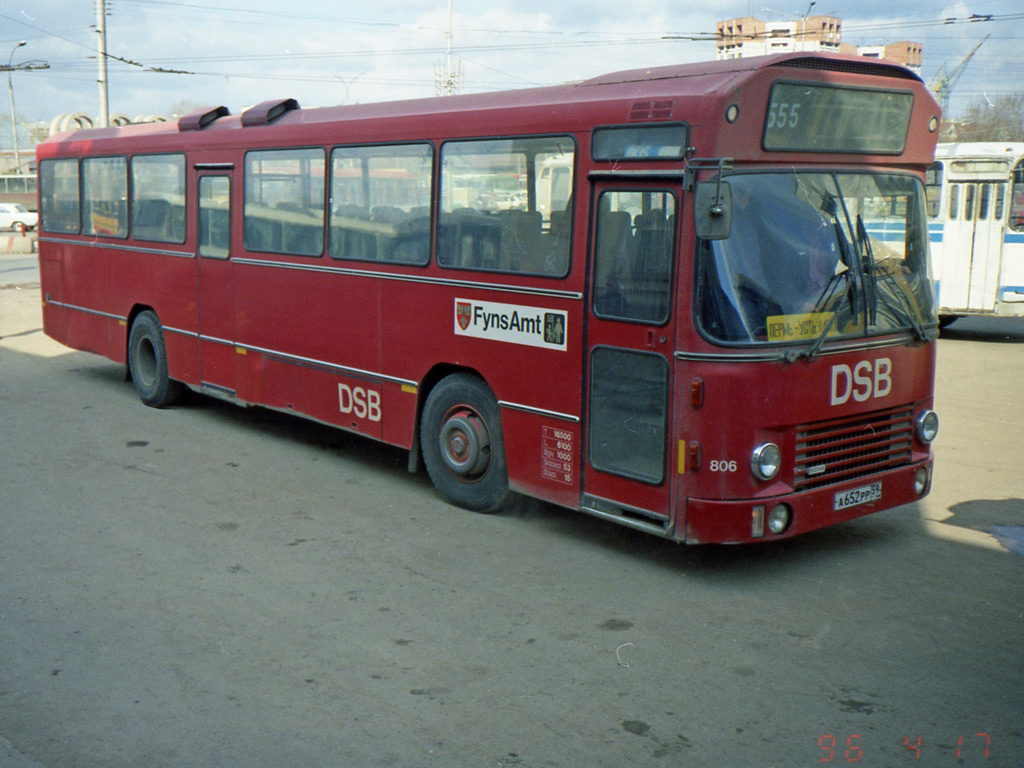 Пермский край, DAB № А 652 РР 59